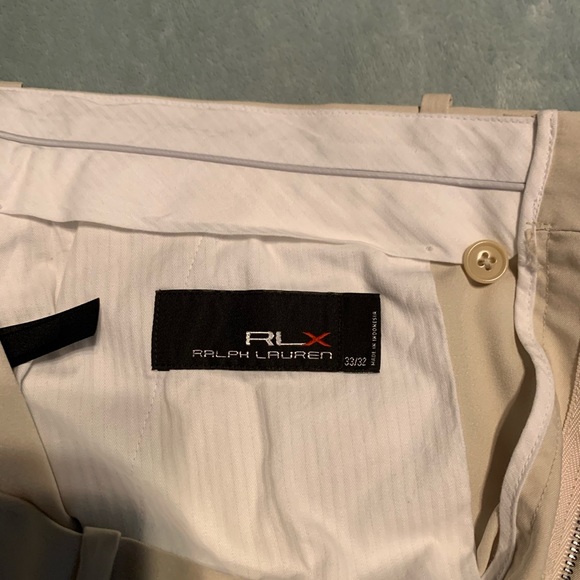 POLO RLX Cream Golf Pants - Picture 2 of 5
